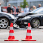 car crash with eyewitness